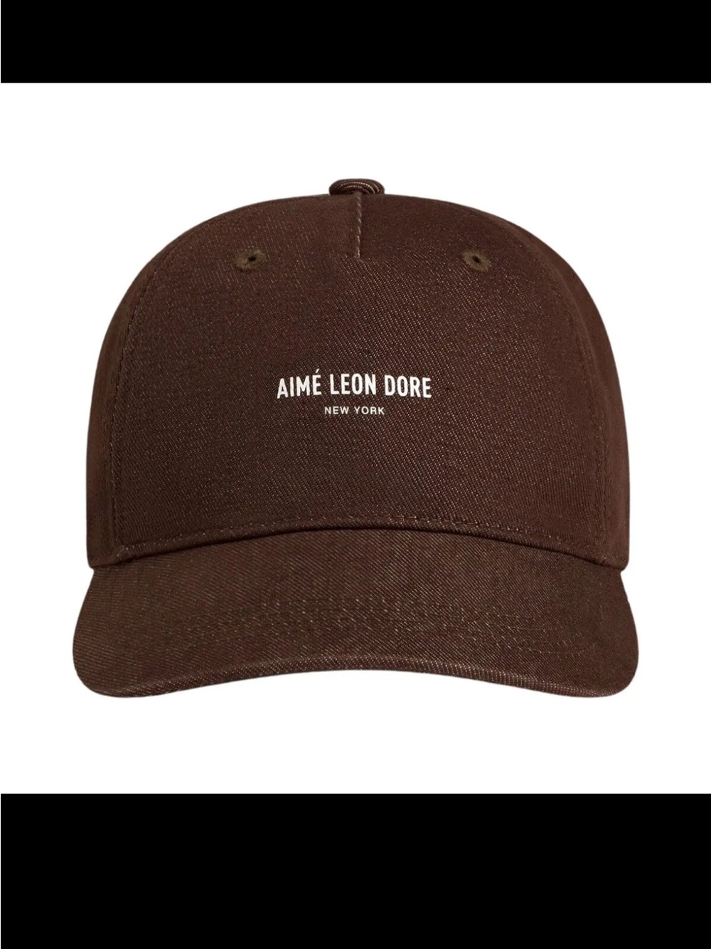 Aime Leon Dore Seasonal Micro Logo Cap- Brown